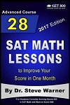 28 New SAT Math Lessons to Improve Your Score in One Month by Steve Warner
